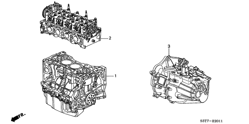 Engine assy./transmission assy.
