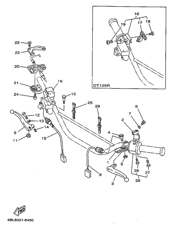 Handle switch & lever