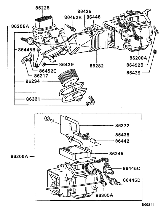 Heater unit & piping