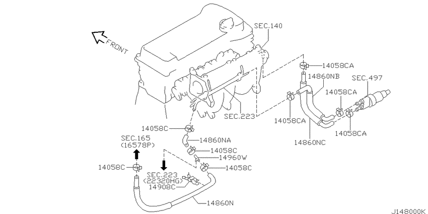 Secondary air system