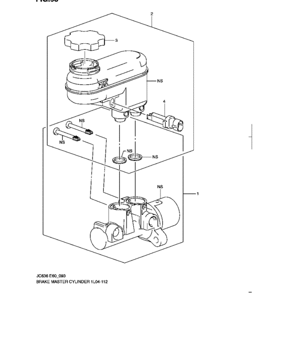 Brake master cylinder