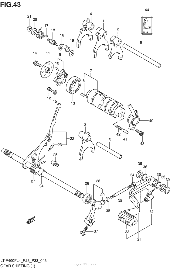 Gear Shifting (1) (Lt-F400Fl4 P28)