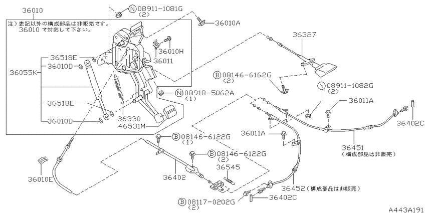 Parking brake control