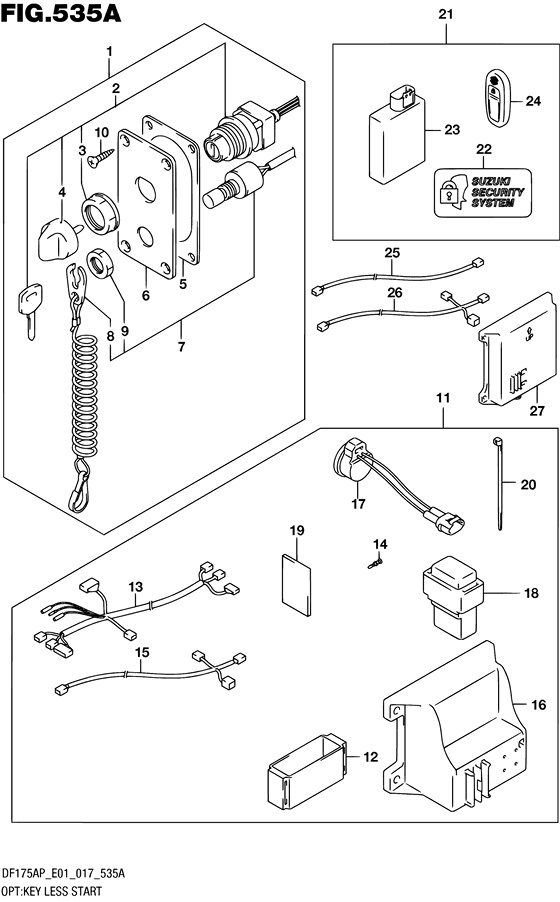 Opt:key less start