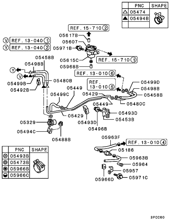 Fuel line & vapor gas control