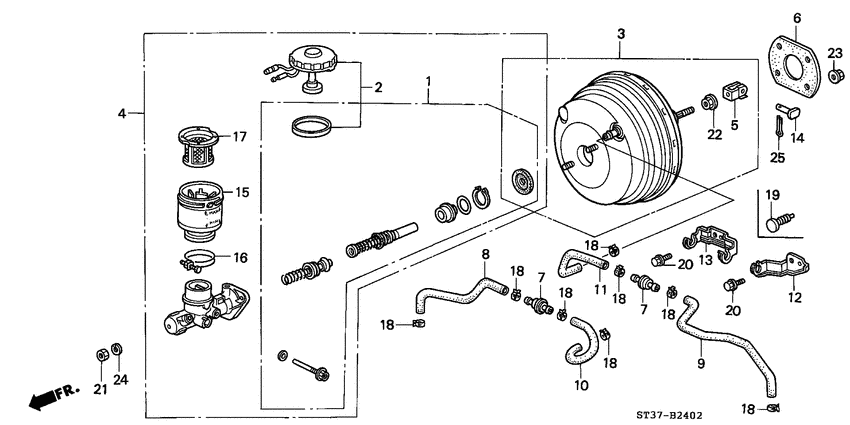 Brake master cylinder