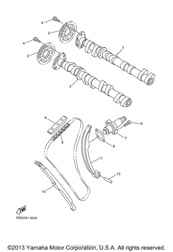Camshaft & chain