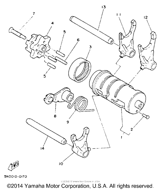 Shift Cam & Fork