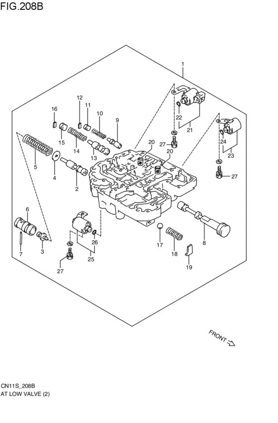 at - lower valve body