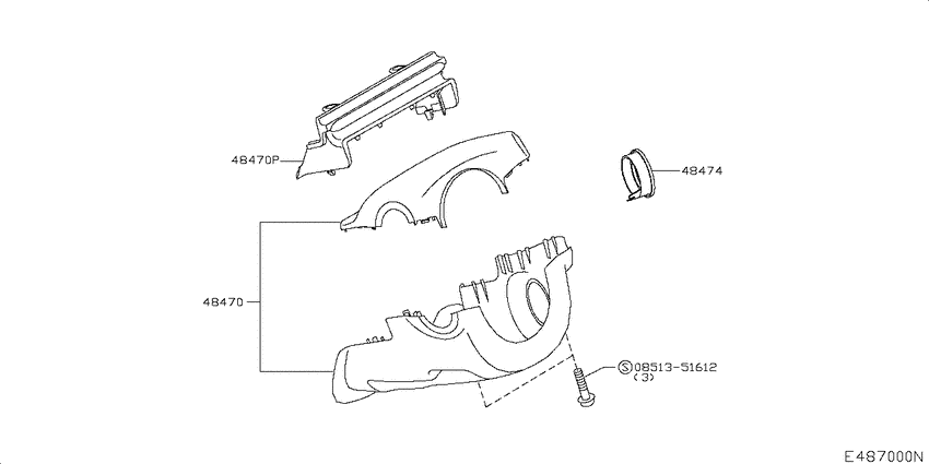 Steering column shell cover