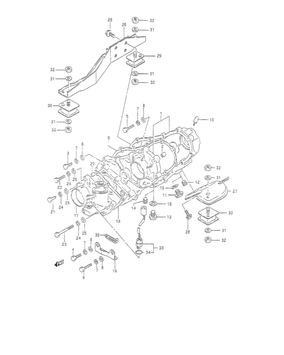 Suzuki Samurai Transfer Case Diagram Transfer Case Mounts