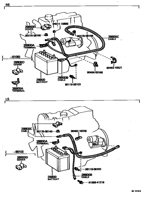 Battery & Battery Cable
