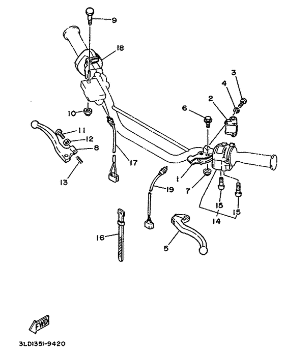 Handle switch & lever