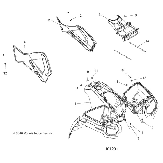 Body, Front Cab And Side Panels
