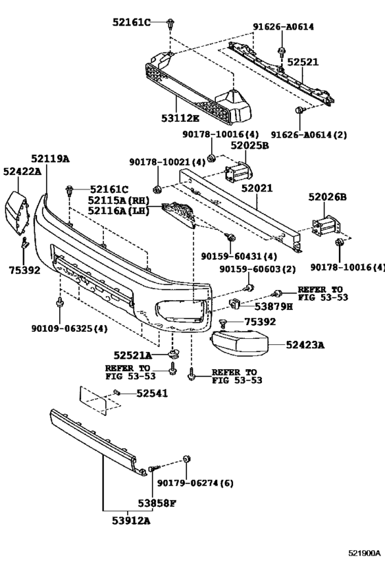Front Bumper & Bumper Stay