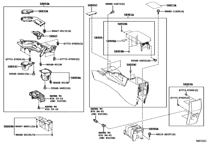 Console Box & Bracket
