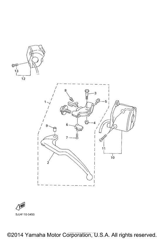 Handle switch & lever