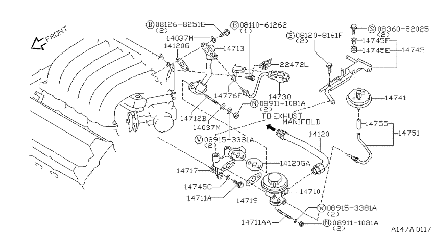 Egr parts