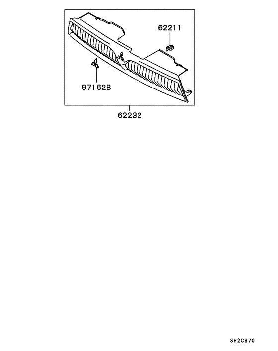 Radiator grille,headlamp bezel
