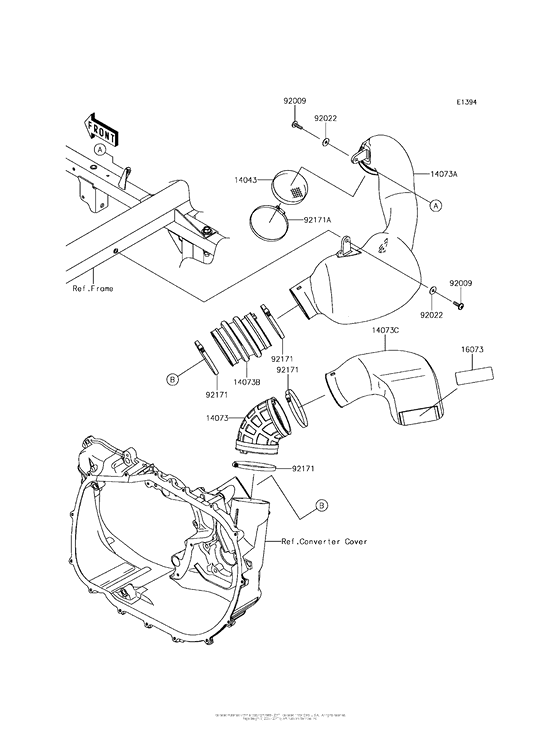 Air Cleaner-Belt Converter