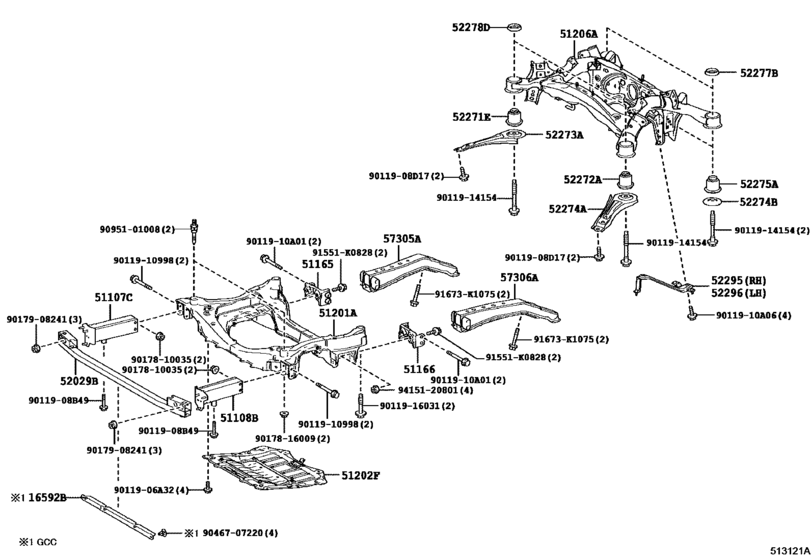 Suspension Crossmember & Under Cover