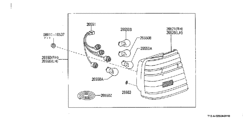 Rear combination lamp
