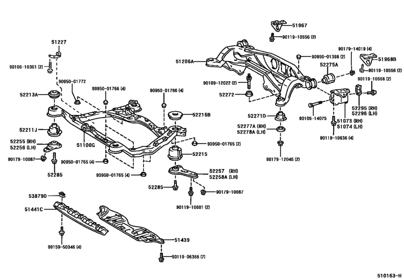 Suspension Crossmember & Under Cover