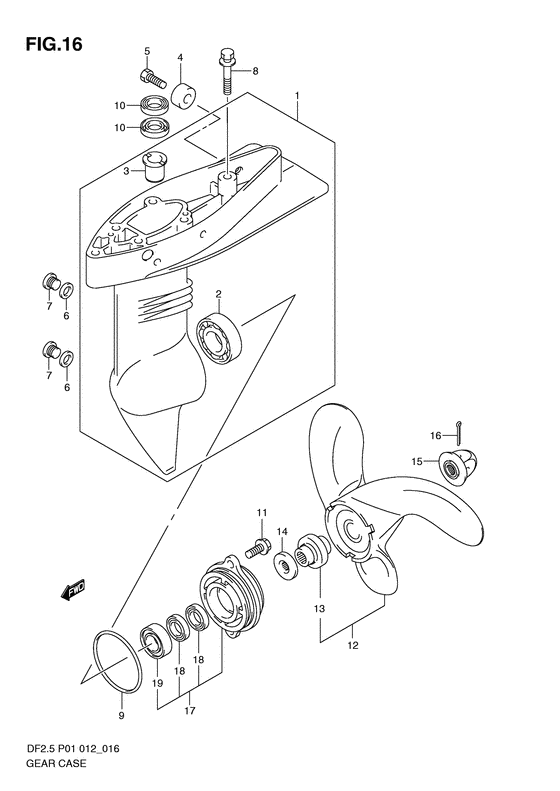 Gear case