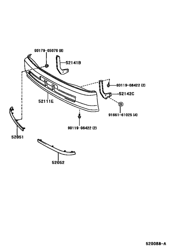 Front Bumper & Bumper Stay