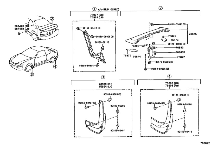 Mudguard & Spoiler