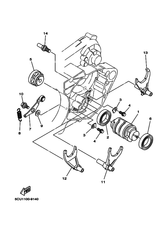 Shift Cam & Fork