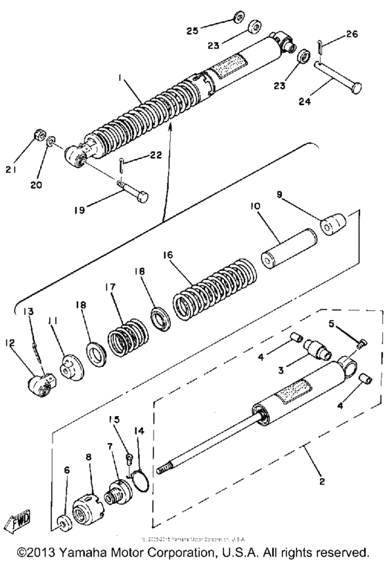 Rear suspension