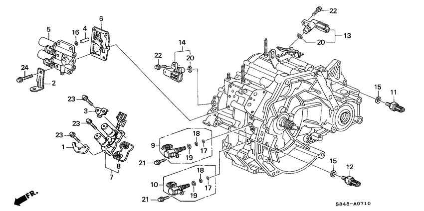 Sensor/solenoid