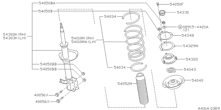 Front suspension