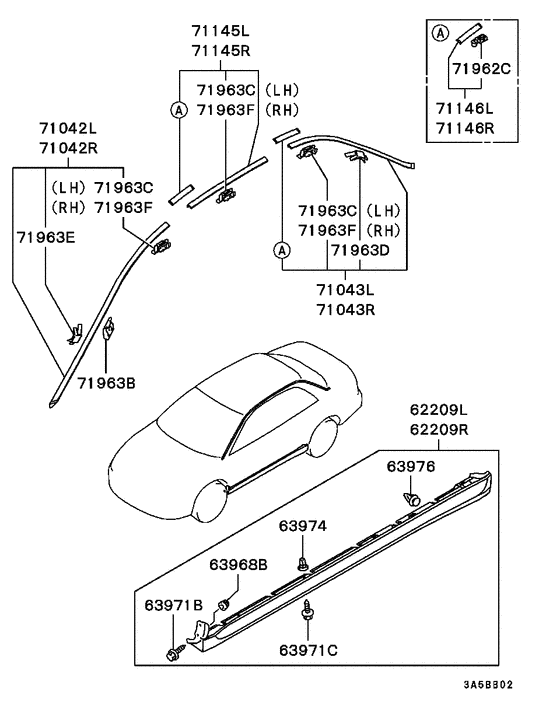 Side garnish & moulding