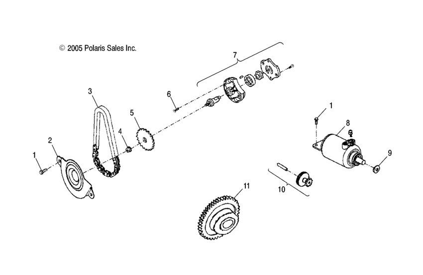Generator/starting motor