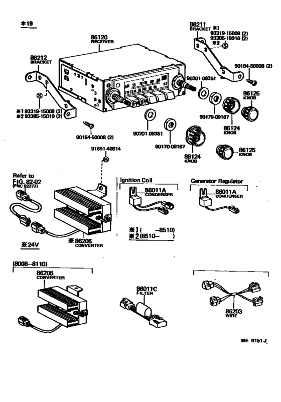 Radio Receiver & Amplifier & Condenser