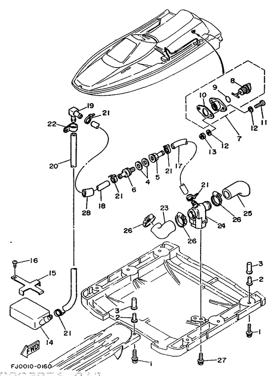 Hull deck 3