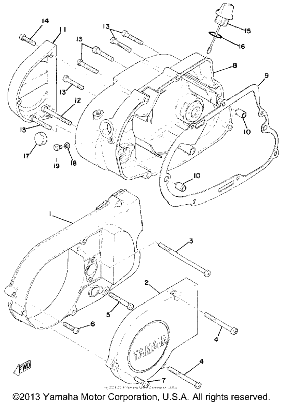 Crankcase cover