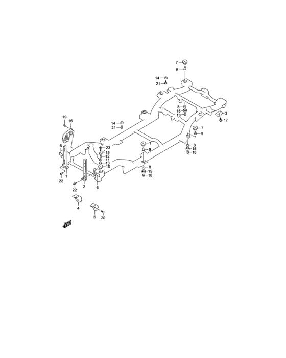 Body mounting