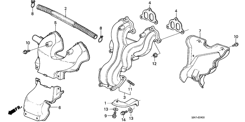 Exhaust manifold
