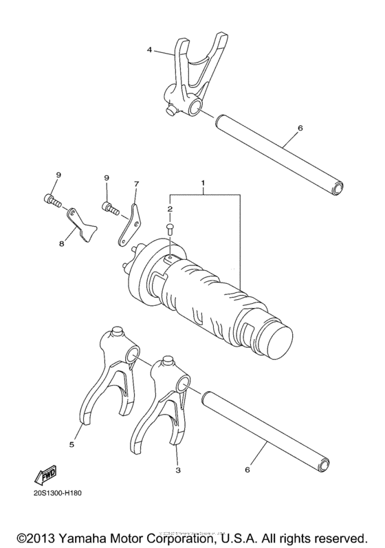 Shift Cam & Fork