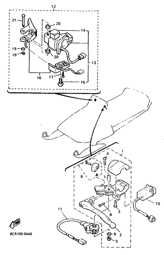 Handle switch & lever