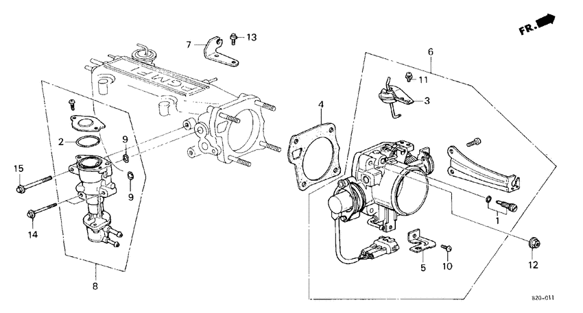 Throttle body