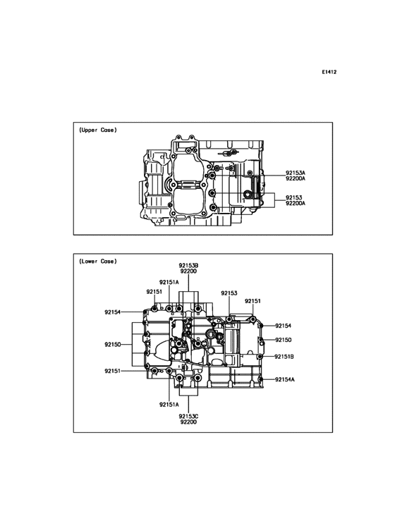Crankcase Bolt Pattern