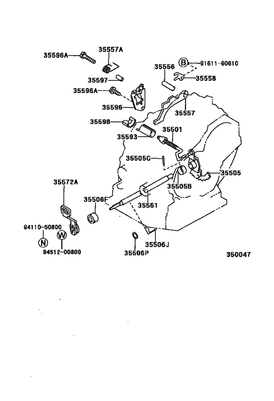 Throttle Link & Valve Lever (Atm)