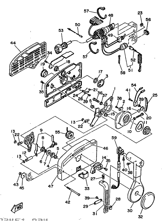 Remote control assy