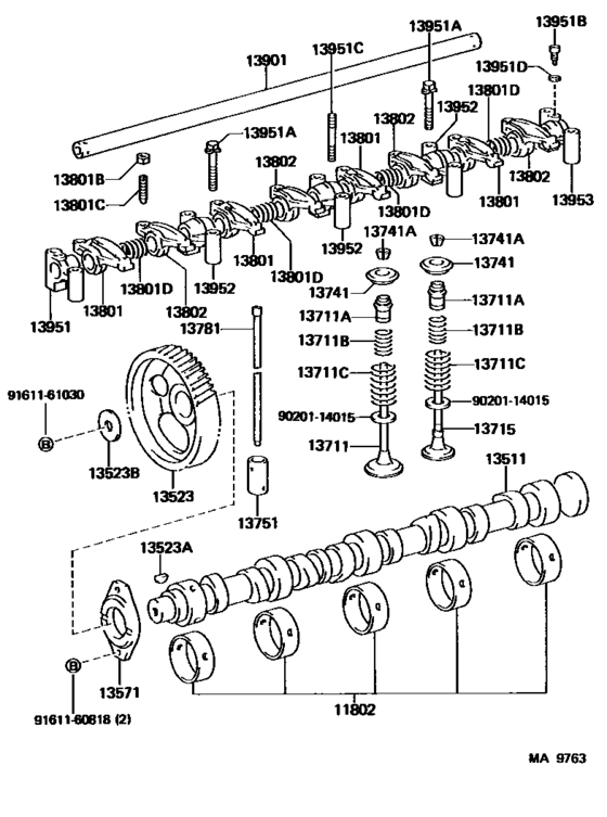 Camshaft & Valve