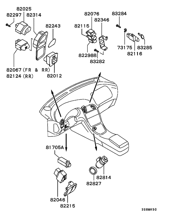 Switch & cigar lighter