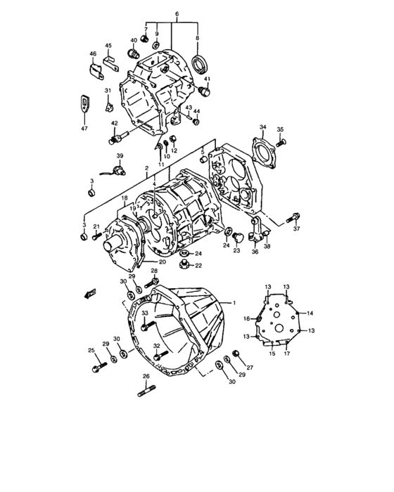 Transmission case